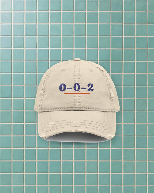 0–0–2 Dad Hat in Khaki, styled