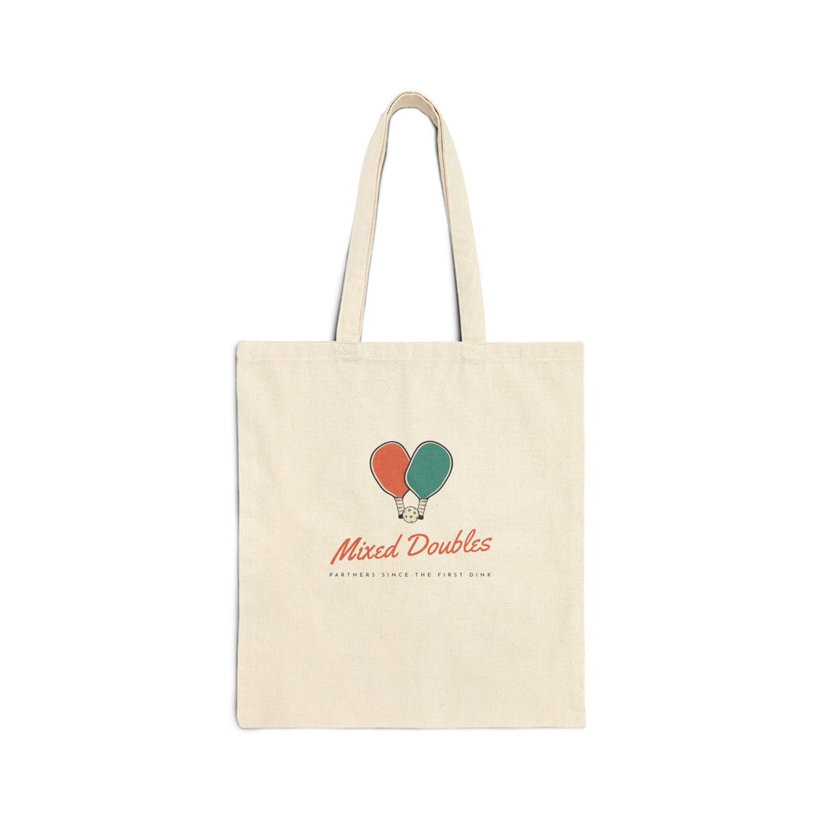 Mixed Doubles Tote in Natural, front view