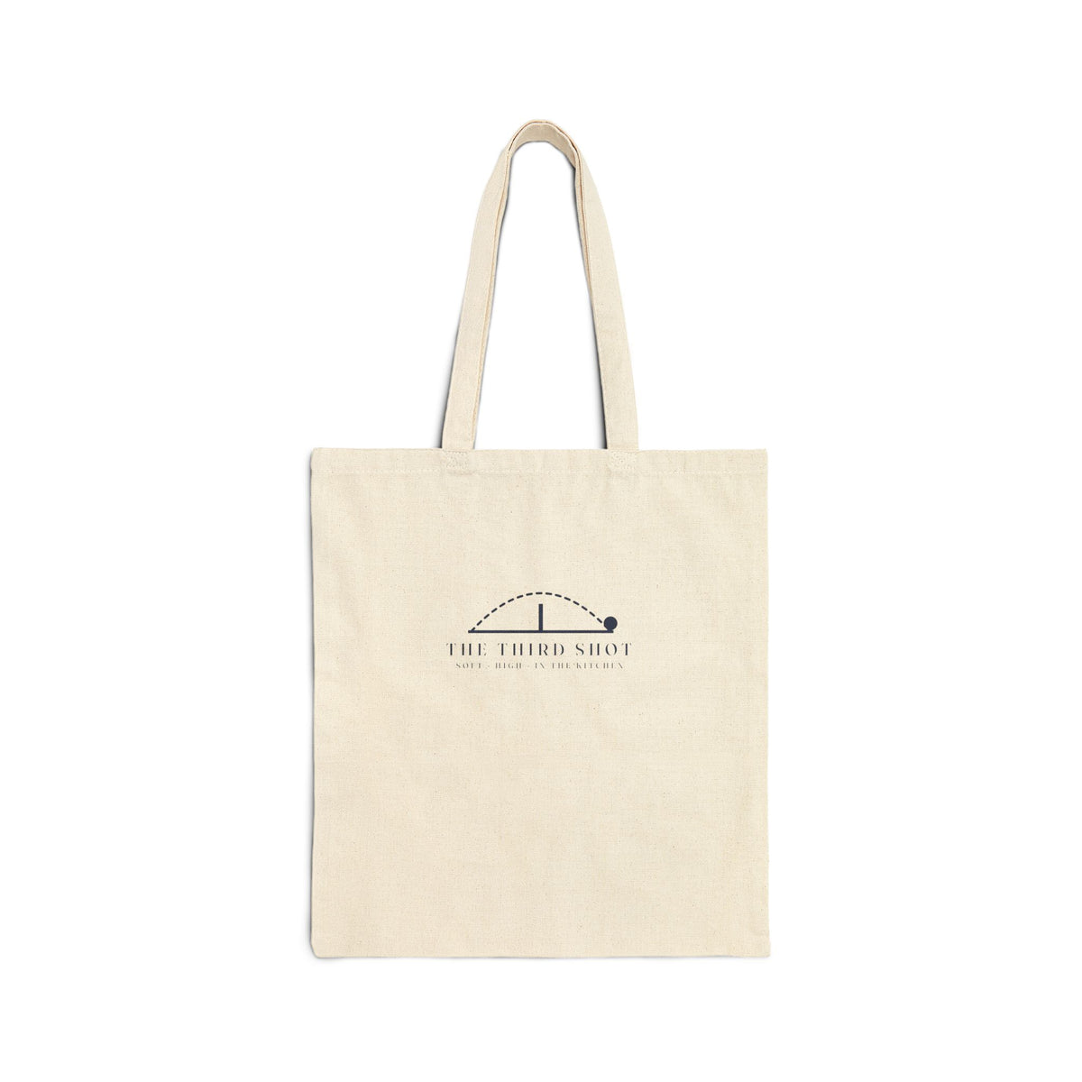 The Third Shot Tote in Natural, front view