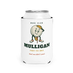 Mulligan Can Cooler in White, front view, second angle