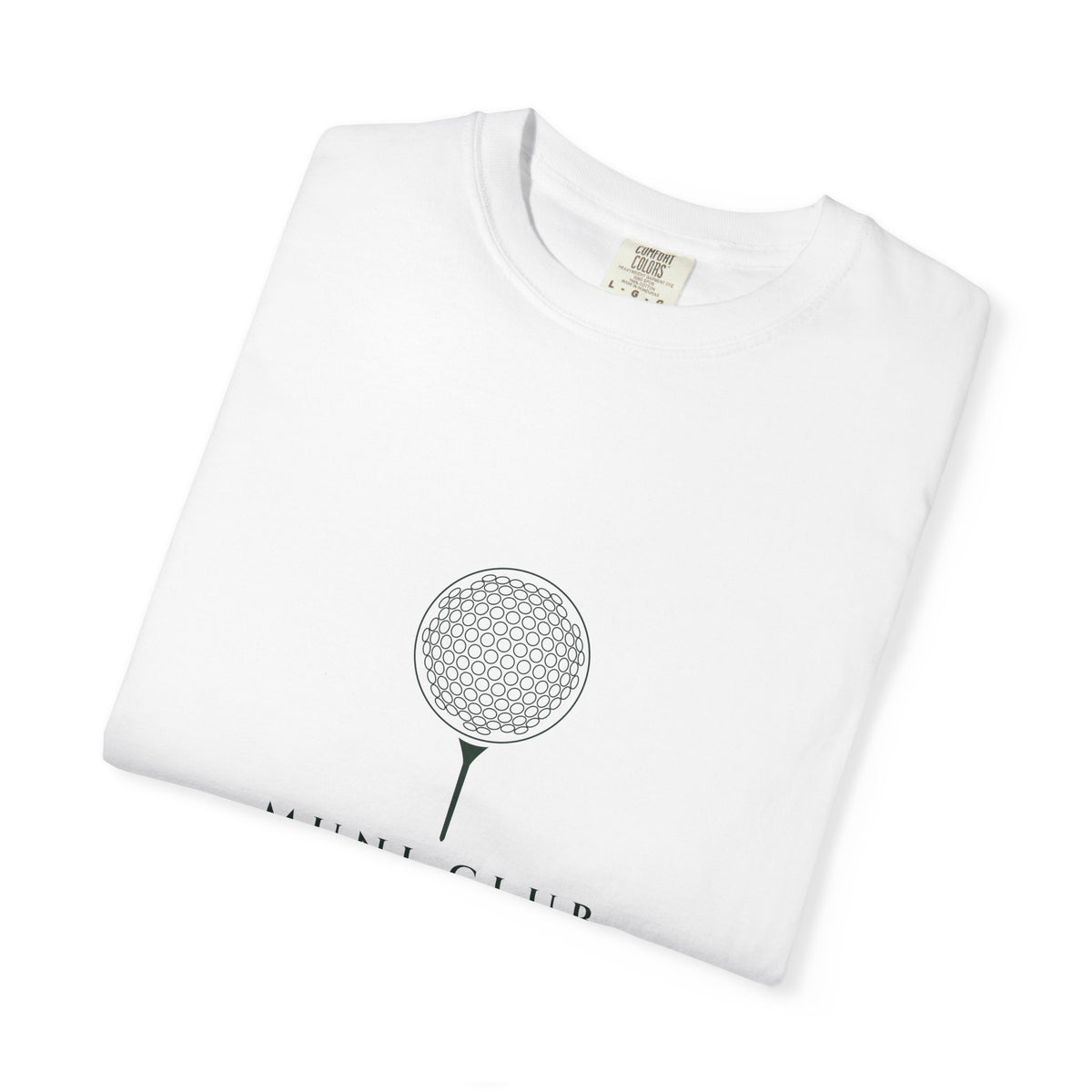 On the Tee Tee in White, folded