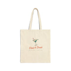 Dink & Drink Tote in Natural, front view