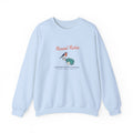 Round Robin Crewneck in Light Blue, front view