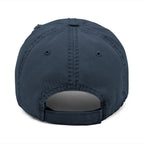 Cabana Club Dad Hat in Dark Navy, back view