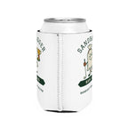 Sandbagger Can Cooler in White, right side view