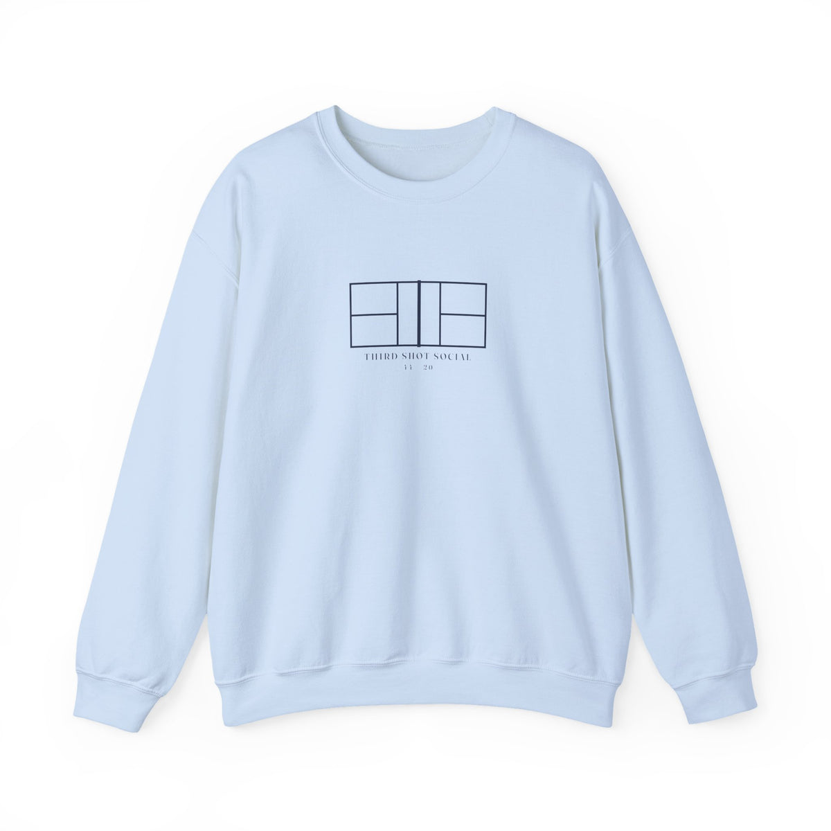Court Line Drawing Crewneck
