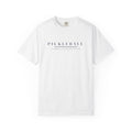 Pickleball Caps Tee in White, front view