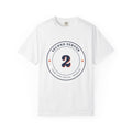 Second Server Tee in White, front view