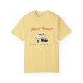 Visor Season Tee in Butter, front view