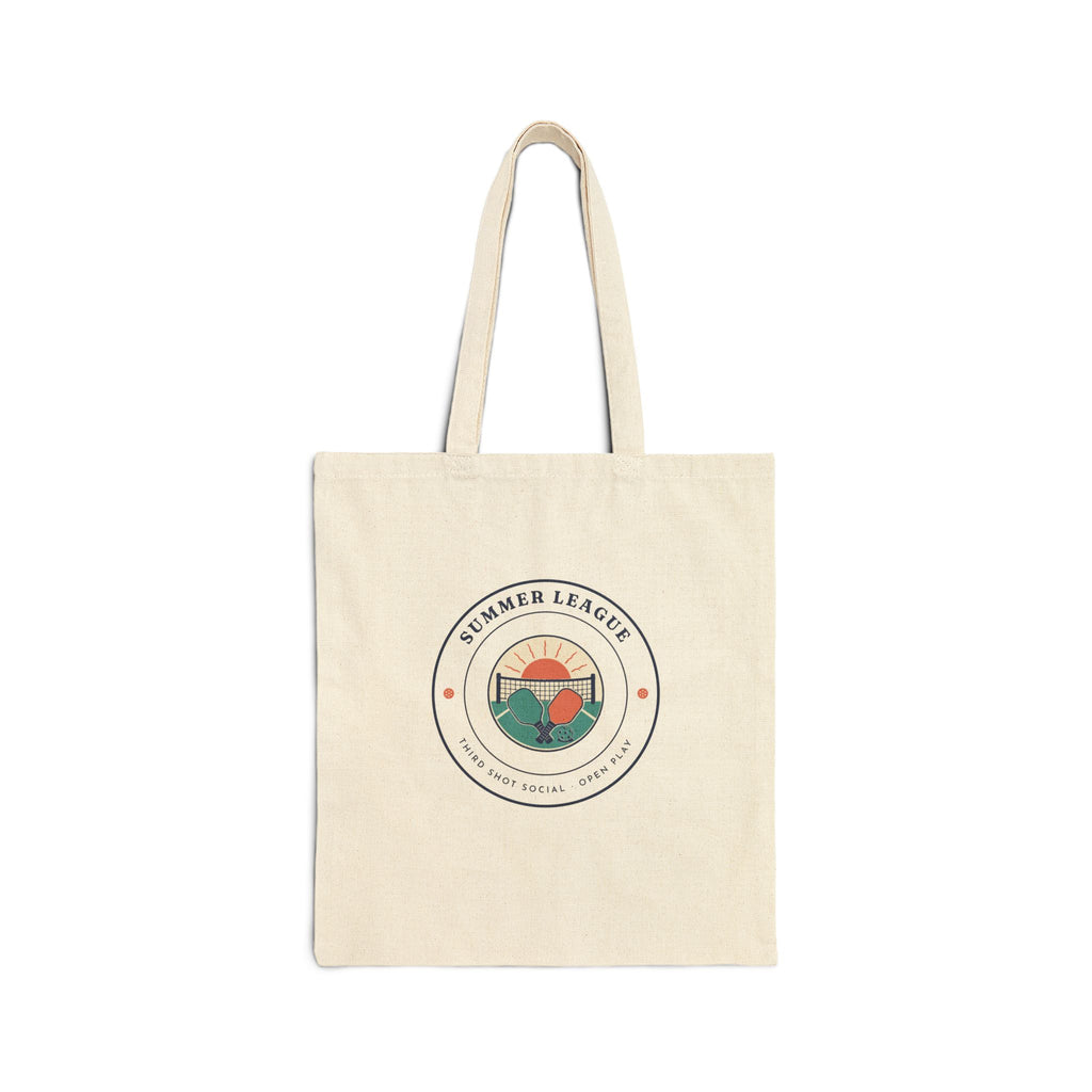 Summer League Tote in Natural, front view