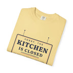 Kitchen Closed Tee in Butter, folded