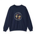 Fall League Crewneck in Navy, front view