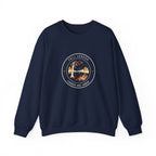 Fall League Crewneck in Navy, front view