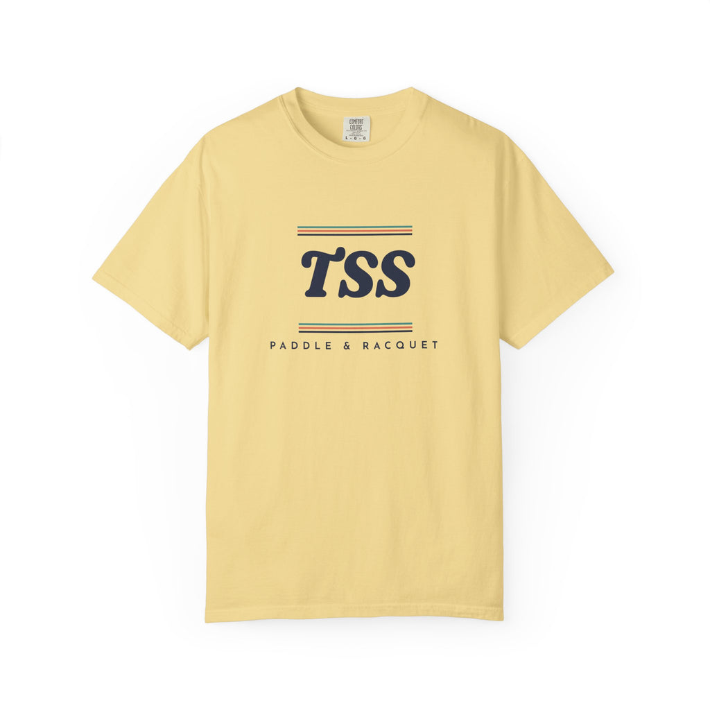 TSS Monogram Tee in Butter, front view