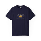Twilight Tee in True Navy, front view