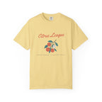 Citrus League Tee in Butter, front view