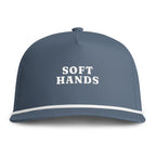 Soft Hands Rope Cap in Blue Jean, front view