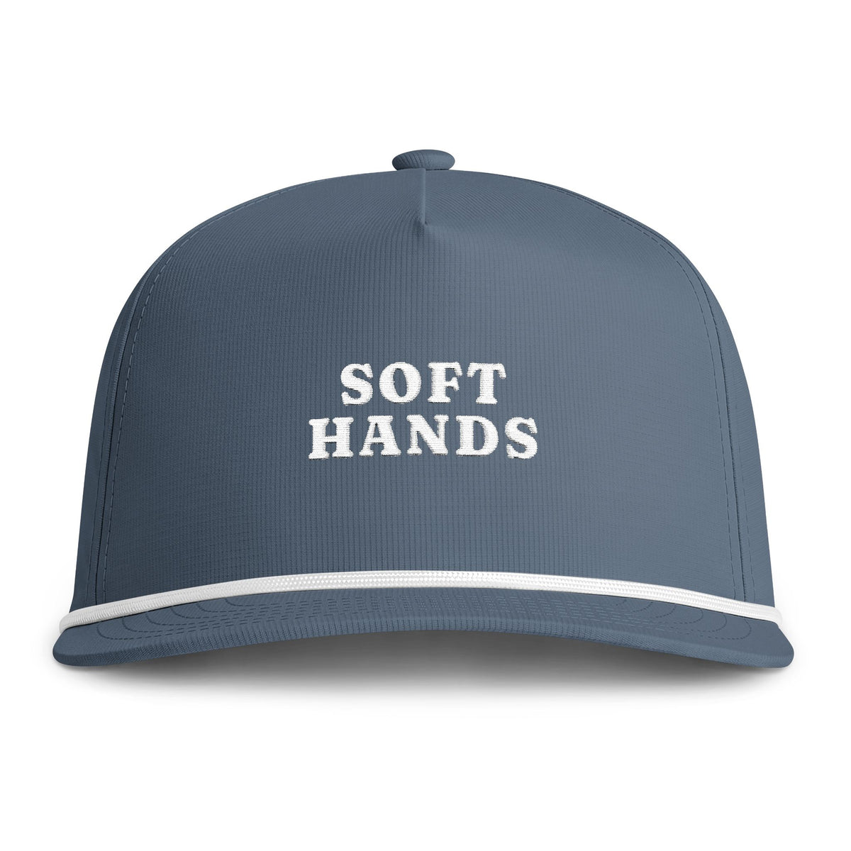 Soft Hands Rope Cap in Blue Jean, front view