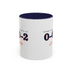 0–0–2 Mug in Navy, corner view