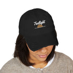 Twilight Dad Hat in Black, on model