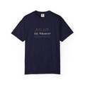 Est. Whenever Tee in True Navy, front view