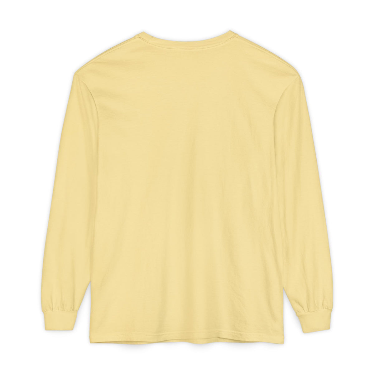 Parks & Recreation Long Sleeve Tee in Butter, back view