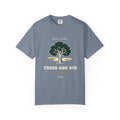 Trees Are Air Tee in Blue Jean, front view