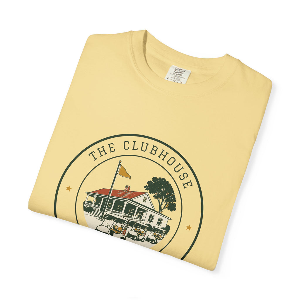 The Clubhouse Tee in Butter, folded