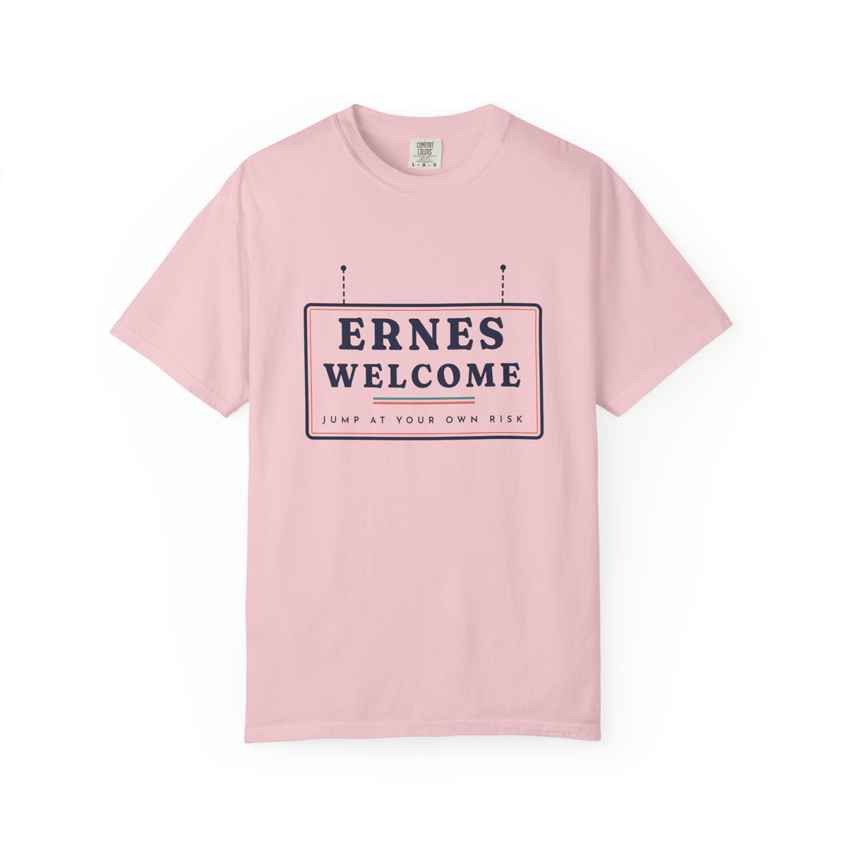 Ernes Welcome Tee in Blossom, front view