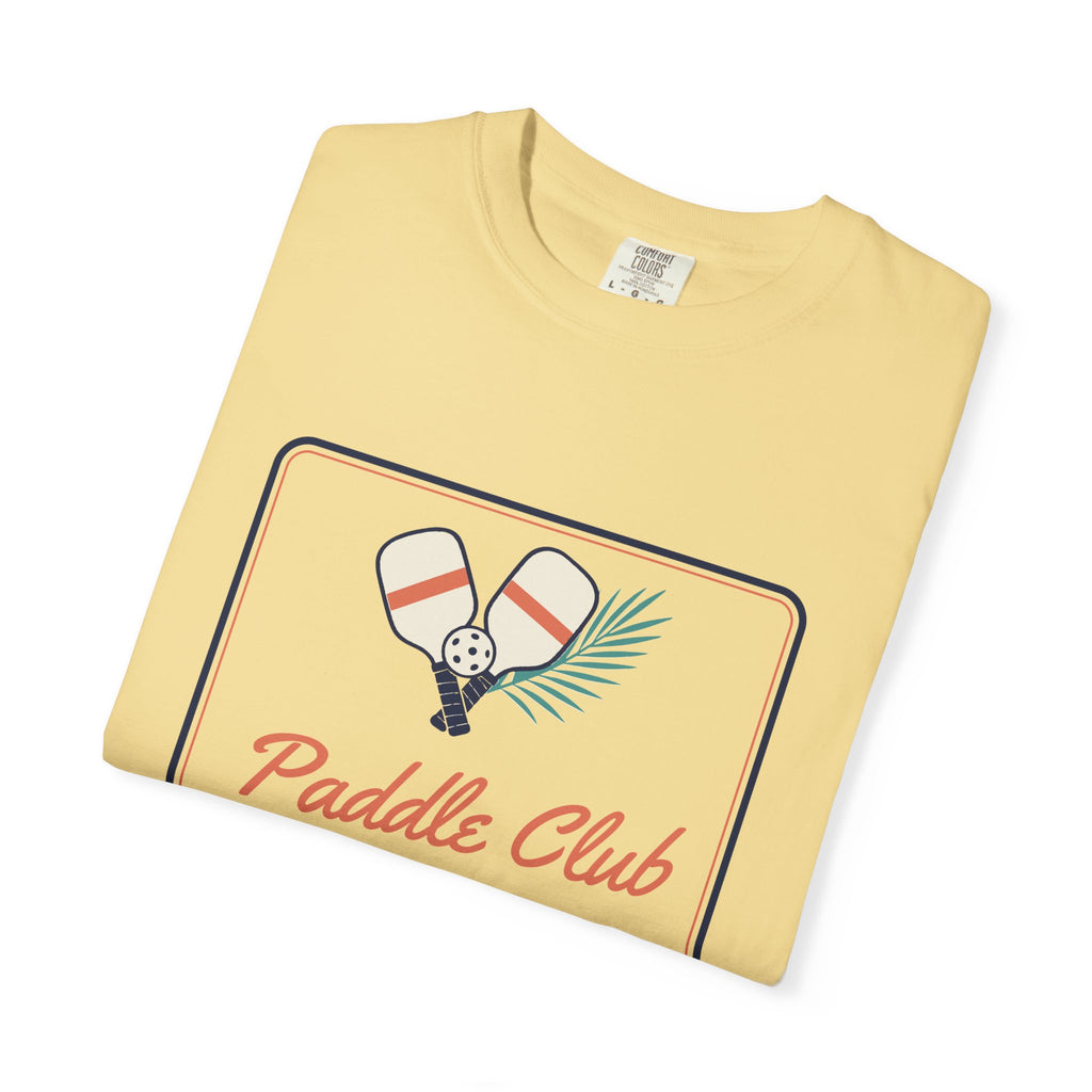 Paddle Club Tee in Butter, folded