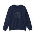 Municipal Seal Crewneck in Navy, front view