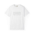 Scorecard Tee in White, front view