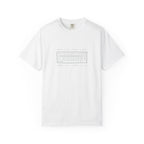 Scorecard Tee in White, front view