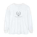 Laurel Long Sleeve Tee in White, front view