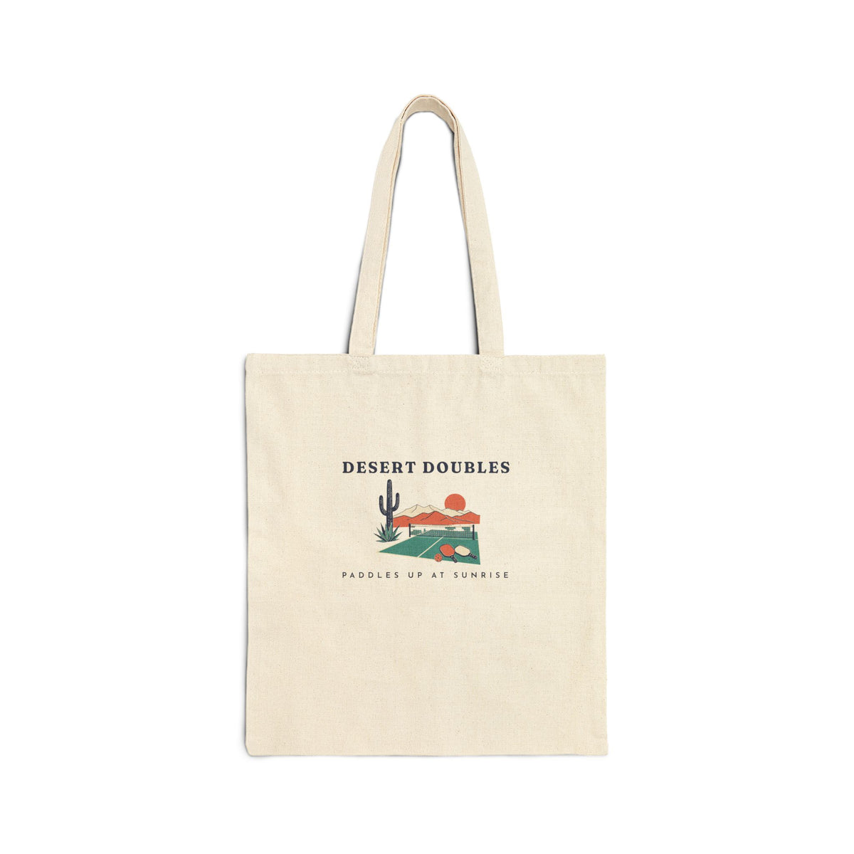 Desert Doubles Tote in Natural, front view