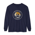 Twilight Rate Long Sleeve Tee in True Navy, front view