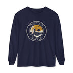 Twilight Rate Long Sleeve Tee in True Navy, front view