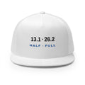 13.1 · 26.2 Trucker Cap in White, front view