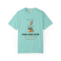 Pom Pom Club Tee in Chalky Mint, front view