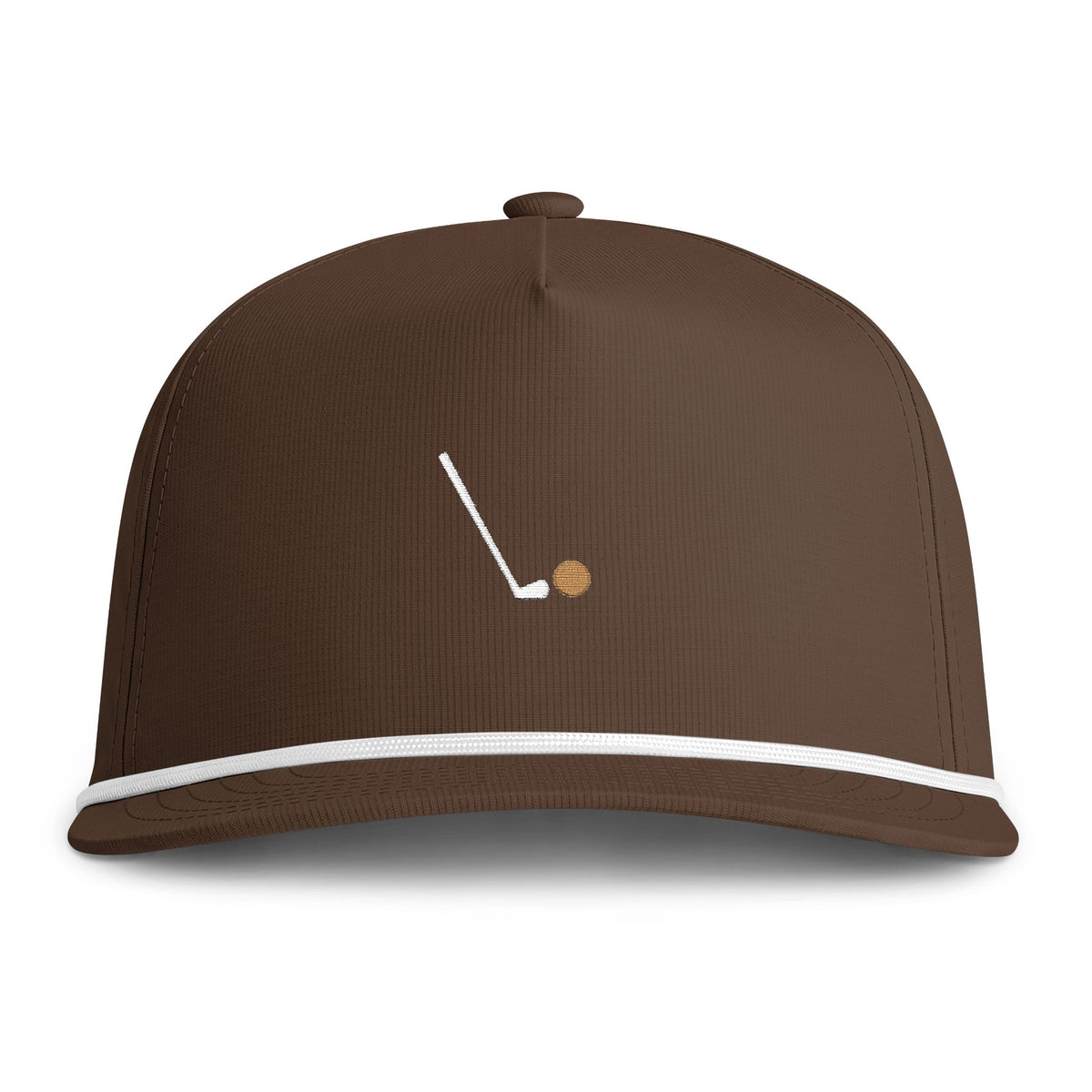 Seven Iron Rope Cap in Espresso, front view