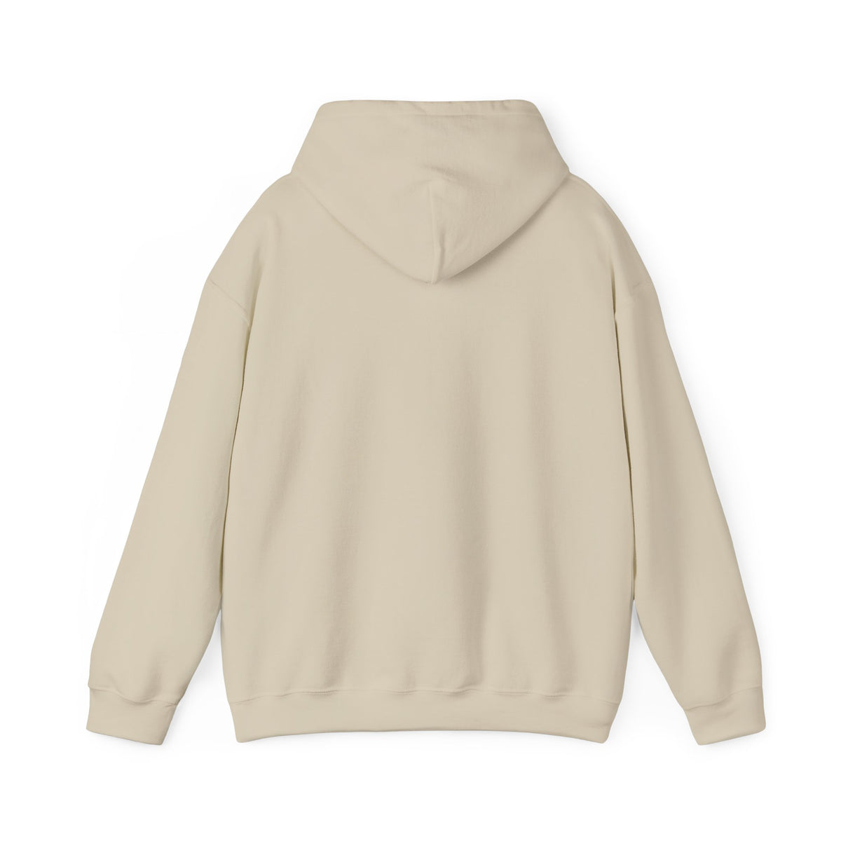 Fall League Hoodie in Sand, back view