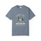 First Tee Tee in Blue Jean, front view