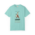 Loop Tee in Chalky Mint, front view