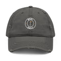 Muni Golf Seal Dad Hat in Charcoal Grey, front view