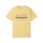 Sweater Weather Doubles Tee in Butter, front view