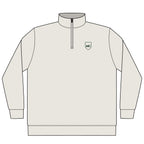 MC Shield Quarter-Zip in Bone, front view