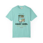 Cart Girl Tee in Chalky Mint, front view