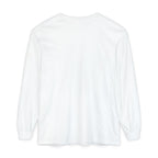 Courts & Cocktails Italic Long Sleeve Tee in White, back view