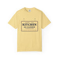 Kitchen Closed Tee in Butter, front view