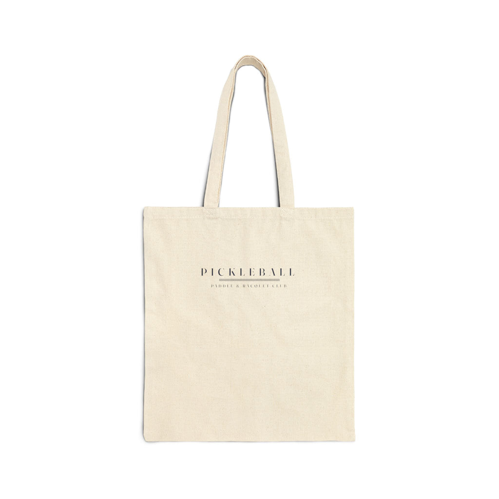 Pickleball Caps Tote in Natural, front view